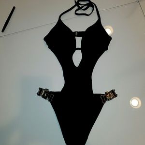 Victoria’s Secret Cut Out One Piece w/chain sides